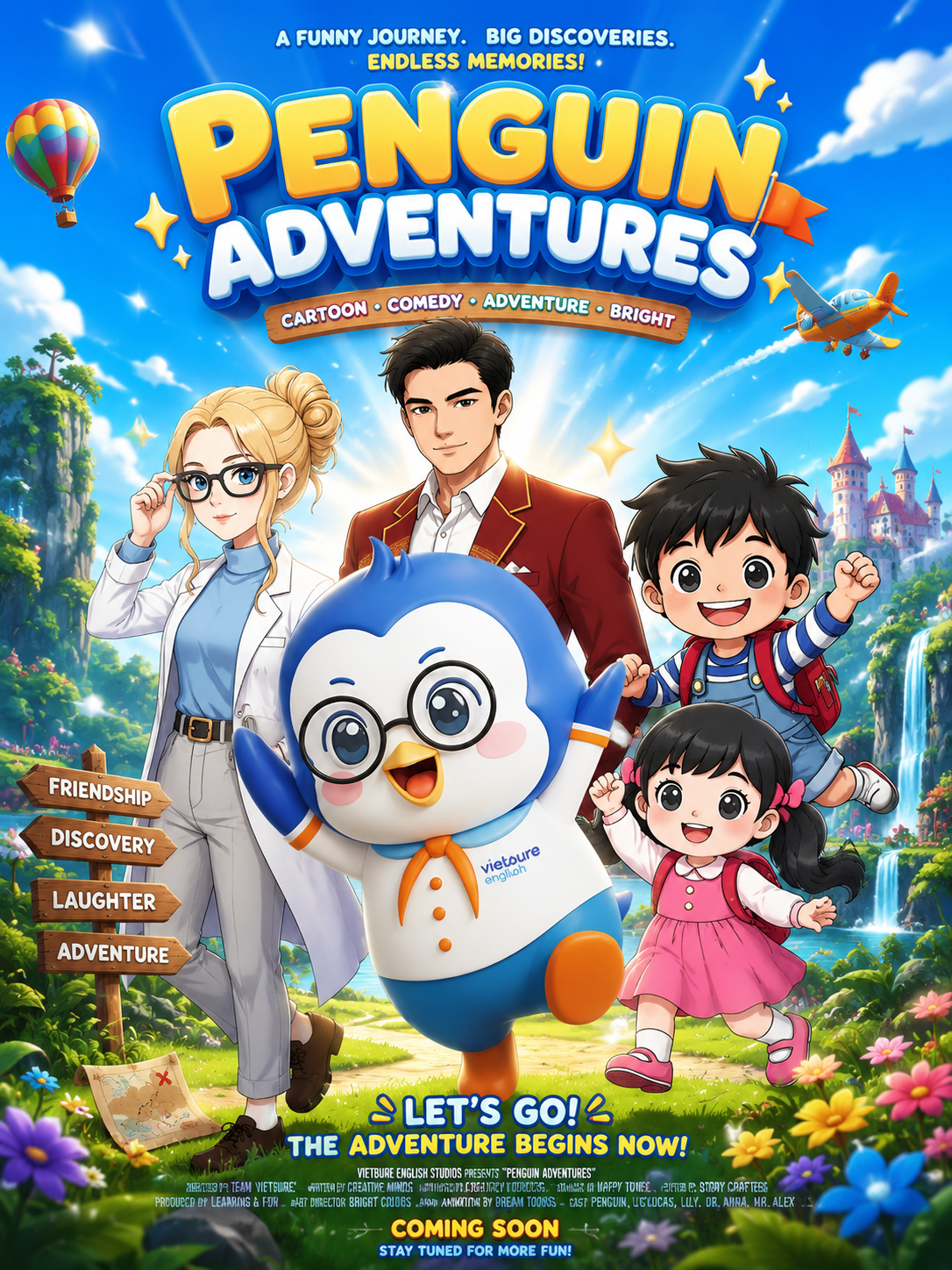 Poster The Hope Seed: A Penguin Adventure Series Phim Ngắn Tiếng Anh